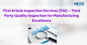 First Article Inspection Services (FAI) – Third Party Quality Inspection for Manufacturing Excellence